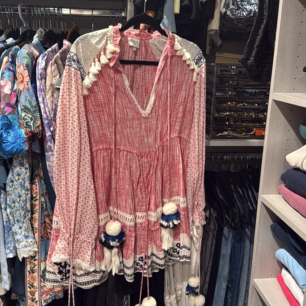 Amazing Pom Pom detailed dress worn once